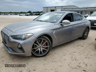 2020 Genesis G70 3.3T z VIN KMTG34LE2LU063944, wystawiony jako Copart lot #53938665 z przebiegiem 50 187 mil mil oraz Czysty tytuł • Clean title. Historia ofert i sprzedaży dostępna na DreamBid. Obrazek 1.