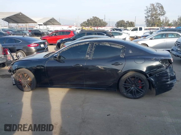 2021 Maserati Ghibli S with VIN ZAM57YSA3M1365483, listed as a IAAI auction lot 41488486 with 51,954 mi miles and . Bid and sale history available at DreamBid. Image 14.