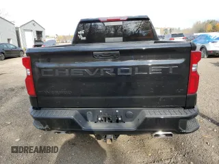 2022 Chevrolet Silverado 1500 LT Trail Boss with VIN 3GCUDFED4NG525165, listed as a Copart auction lot 77381464 with 49,349 mi miles and Salvage Title. Bid and sale history available at DreamBid. Image 6.