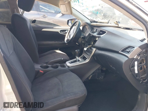 2015 Nissan Sentra S with VIN 3N1AB7APXFY282104, listed as a IAAI auction lot 42004565 with 136,077 mi miles. Bid and sale history available at carsss.com. Image 5.