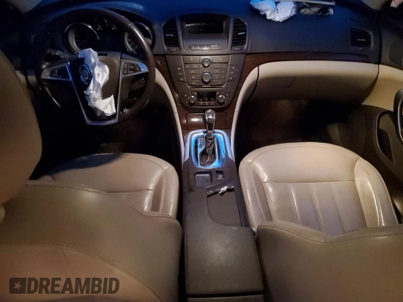 2011 Buick Regal CXL RL3 with VIN 2G4GR5EC7B9179632, listed as a Copart auction lot 83988694 with 0 mi miles and Salvage Title. Bid and sale history available at carsss.com. Image 8.