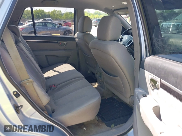 2007 Hyundai Santa Fe SE with VIN 5NMSH13E77H024627, listed as a IAAI auction lot 42684627 with 294,784 mi miles and . Bid and sale history available at DreamBid. Image 8.