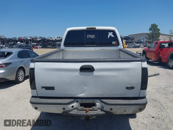 2003 Ford F-250 XL with VIN 1FTNW21P93ED53601, listed as a IAAI auction lot 42117749 with 237,900 mi miles and . Bid and sale history available at DreamBid. Image 16.