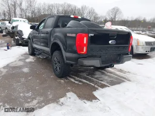 2023 Ford Ranger XL with VIN 1FTER4FH5PLE02749, listed as a IAAI auction lot 41303589 with 33,672 mi miles. Bid and sale history available at carsss.com. Image 3.