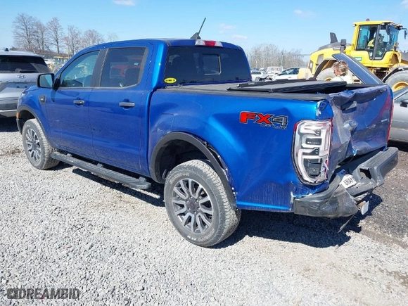 2019 Ford Ranger XL with VIN 1FTER4FH8KLA54521, listed as a IAAI auction lot 41863666 with 47,267 mi miles. Bid and sale history available at carsss.com. Image 3.