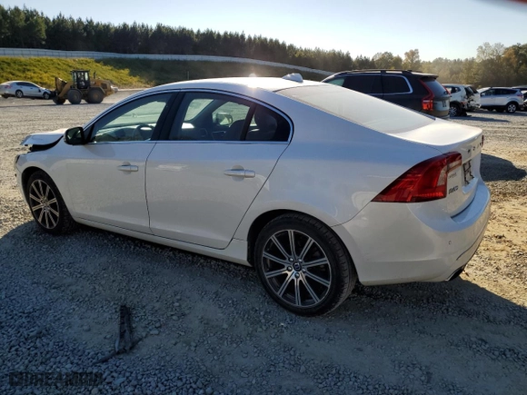 2017 Volvo S60 Inscription Platinum with VIN LYV402HM9HB140468, listed as a Copart auction lot 74993444 with 103,907 mi miles and Salvage Title. Bid and sale history available at carsss.com. Image 2.