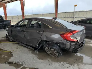 2017 Honda Civic LX with VIN 19XFC2F56HE206118, listed as a Copart auction lot 58777885 with 59,710 mi miles and Salvage title. Bid and sale history available at DreamBid. Image 2.