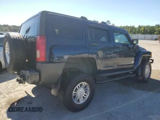 2007 Hummer H3 SUV with VIN 5GTDN13E278152219, listed as a Copart auction lot 76464864 with 205,112 mi miles and Salvage Title. Bid and sale history available at DreamBid. Image 3.