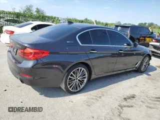 2018 BMW 5 Series 530e with VIN WBAJA9C58JG623272, listed as a Copart auction lot 56297454 with 76,161 mi miles and Non repairable. Bid and sale history available at DreamBid. Image 3.