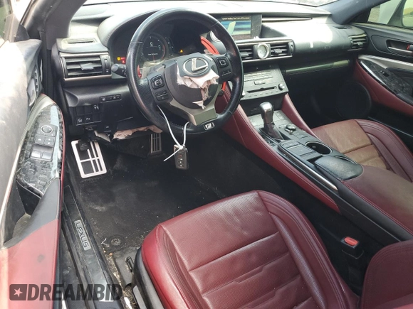 2017 Lexus RC 200t with VIN JTHHA5BC1H5005399, listed as a Copart auction lot 50992835 with 152,111 mi miles and Clean title. Bid and sale history available at DreamBid. Image 8.