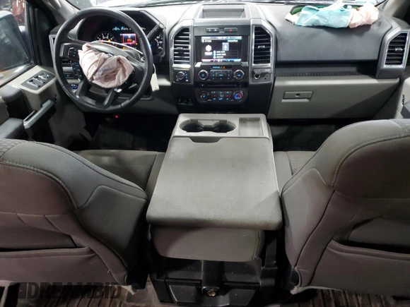 2015 Ford F-150 XLT with VIN 1FTEW1EGXFFB70128, listed as a Copart auction lot 50907155 with 152,504 mi miles and Salvage Title. Bid and sale history available at carsss.com. Image 8.