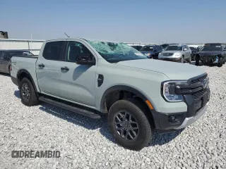 2024 Ford Ranger XLT with VIN 1FTER4HHXRLE47525, listed as a Copart auction lot 49102215 with 6,682 mi miles and Salvage Title. Bid and sale history available at DreamBid. Image 4.