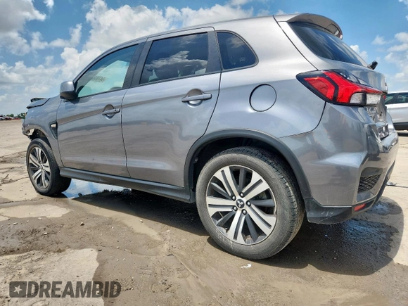 2021 Mitsubishi Outlander ES with VIN JA4APUAUXMU035131, listed as a Copart auction lot 64799845 with Not provided miles and Clean title. Bid and sale history available at DreamBid. Image 2.
