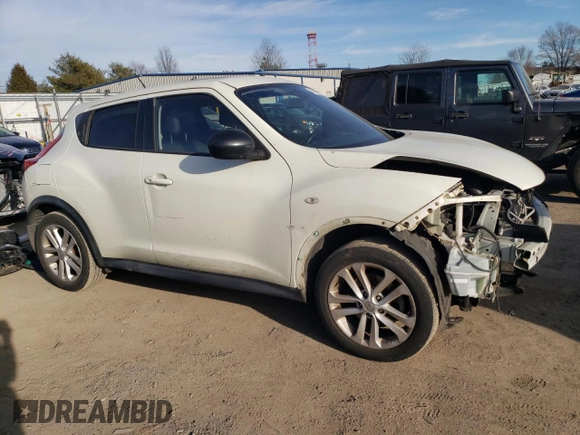 2011 Nissan Juke SL with VIN JN8AF5MV8BT014689, listed as a Copart auction lot 45043965 with 99,954 mi miles and Salvage Title. Bid and sale history available at carsss.com. Image 4.