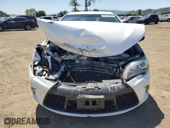 2015 Toyota Camry LE with VIN 4T1BD1FK3FU165744, listed as a Copart auction lot 55176365 with 74,614 mi miles and Salvage Title. Bid and sale history available at DreamBid. Image 5.