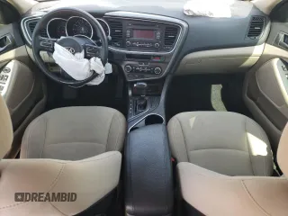 2014 Kia Optima LX with VIN 5XXGM4A76EG337882, listed as a Copart auction lot 53043565 with 98,142 mi miles and Salvage Title. Bid and sale history available at carsss.com. Image 8.