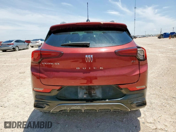 2024 Buick Encore GX Sport Touring z VIN KL4AMDSL6RB001060, wystawiony jako Copart lot #58602165 z przebiegiem 52 166 mil mil oraz Szkoda całkowita • Salvage title. Historia ofert i sprzedaży dostępna na DreamBid. Obrazek 6.