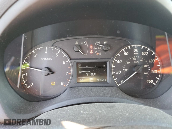 2016 Nissan Sentra SV with VIN 3N1AB7APXGY308508, listed as a Copart auction lot 41644985 with 99,227 mi miles and Salvage Title. Bid and sale history available at DreamBid. Image 9.