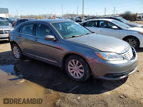 2013 Chrysler 200 Touring with VIN 1C3CCBBB4DN584205, listed as a Copart auction lot 48407555 with 132,130 mi miles and Salvage Title. Bid and sale history available at carsss.com. Image 4.