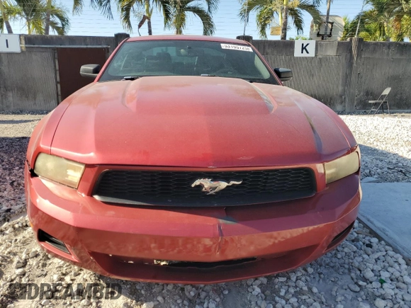 2011 Ford Mustang V6 with VIN 1ZVBP8AM8B5166239, listed as a Copart auction lot 53155725 with 198,966 mi miles and Clean Title. Bid and sale history available at carsss.com. Image 5.