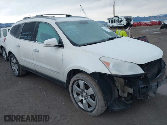 2011 Chevrolet Traverse LTZ with VIN 1GNKVLED8BJ380362, listed as a IAAI auction lot 41175092 with 133,037 mi miles and . Bid and sale history available at DreamBid. Image 1.