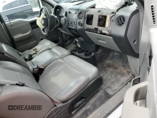 2005 Ford F-150 XL with VIN 1FTRF14WX5NA45001, listed as a Copart auction lot 77180384 with 367,053 mi miles and Salvage Title. Bid and sale history available at carsss.com. Image 8.
