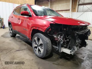 2018 Jeep Compass Latitude z VIN 3C4NJCBB8JT227301, wystawiony jako Copart lot #55670485 z przebiegiem 54 732 mil mil oraz Szkoda całkowita • Salvage title. Historia ofert i sprzedaży dostępna na DreamBid. Obrazek 4.