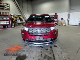 2018 Ford Explorer Limited with VIN 1FM5K8F80JGB43840, listed as a Copart auction lot 59131435 with 98,403 mi miles and Salvage title. Bid and sale history available at DreamBid. Image 14.