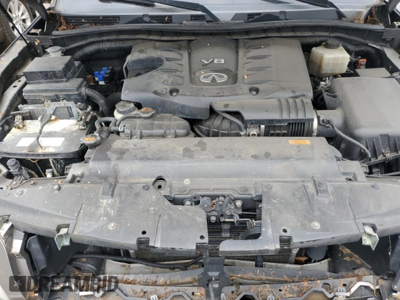 2011 Infiniti QX56 7-passenger with VIN JN8AZ2NE4B9006915, listed as a Copart auction lot 61909295 with 157,700 mi miles and Clean title. Bid and sale history available at DreamBid. Image 12.