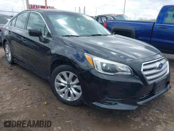 2015 Subaru Legacy Premium with VIN 4S3BNAC64F3032344, listed as a IAAI auction lot 42014252 with 121,787 mi miles and . Bid and sale history available at DreamBid. Image 1.