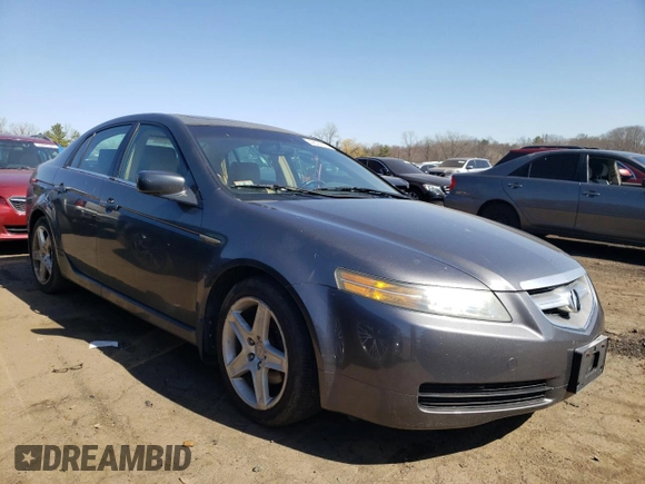 2005 Acura TL with VIN 19UUA66235A000751, listed as a Copart auction lot 49823555 with 151,764 mi miles and Salvage Title. Bid and sale history available at carsss.com. Image 4.