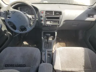 1999 Honda Civic LX with VIN 2HGEJ6673XH504043, listed as a Copart auction lot 55201185 with 220,352 mi miles and Clean Title. Bid and sale history available at carsss.com. Image 8.