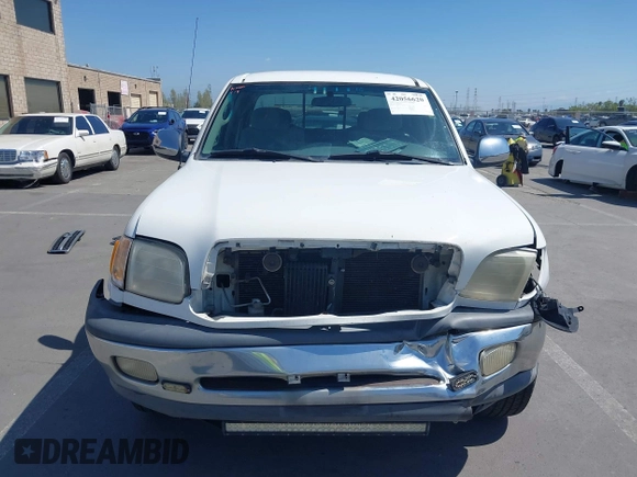 2000 Toyota Tundra SR5 with VIN 5TBRT3419YS066745, listed as a IAAI auction lot 42056620 with 248,722 mi miles and . Bid and sale history available at DreamBid. Image 13.