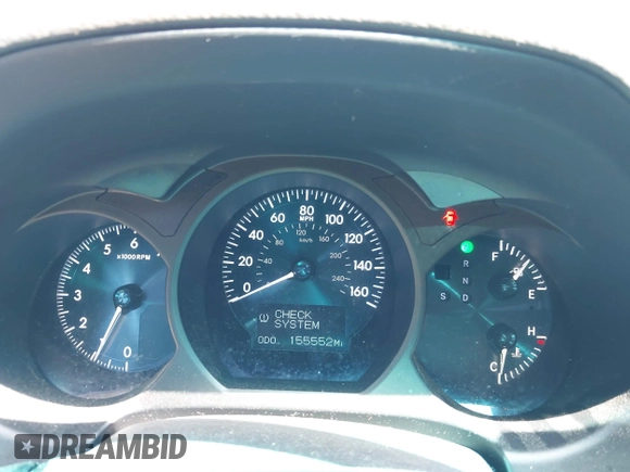 2006 Lexus GS 300 with VIN JTHCH96SX60018385, listed as a IAAI auction lot 42255642 with 155,552 mi miles and . Bid and sale history available at DreamBid. Image 7.
