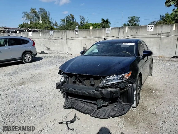 2016 Lexus ES 350 with VIN 58ABK1GG4GU024627, listed as a Copart auction lot 48995735 with 48,405 mi miles and Salvage Title. Bid and sale history available at carsss.com. Image 11.