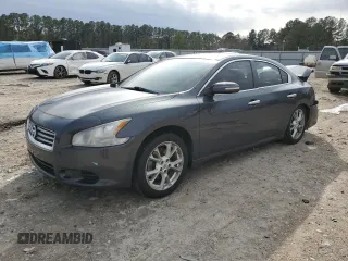 2013 Nissan Maxima SV with VIN 1N4AA5AP8DC846137, listed as a Copart auction lot 45429365 with 100,430 mi miles and Salvage title. Bid and sale history available at DreamBid. Image 1.