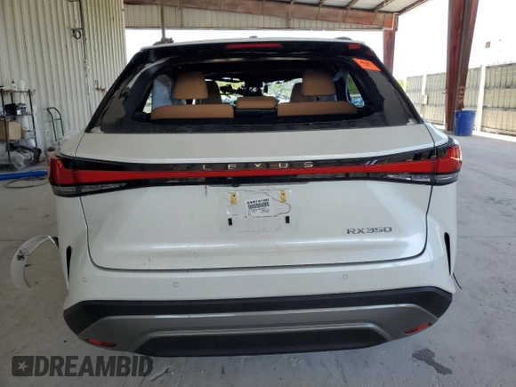 2024 Lexus RX 350 with VIN JTJCHMAA1R2020437, listed as a Copart auction lot 56921615 with Not provided miles and Non repairable. Bid and sale history available at DreamBid. Image 6.
