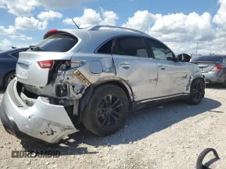 2011 Infiniti FX35 with VIN JN8AS1MU0BM711926, listed as a Copart auction lot 73609004 with 124,393 mi miles and Non Repairable. Bid and sale history available at carsss.com. Image 3.