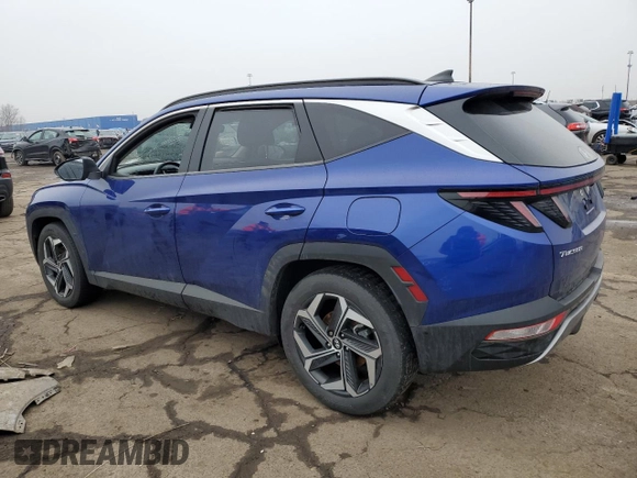2022 Hyundai Tucson Limited with VIN 5NMJE3AE4NH075714, listed as a Copart auction lot 85157594 with 112,081 mi miles and Salvage Title. Bid and sale history available at carsss.com. Image 2.