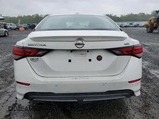 2021 Nissan Sentra SR z VIN 3N1AB8DV0MY324132, wystawiony jako Copart lot #56547225 z przebiegiem 48 291 mil mil oraz Szkoda całkowita • Salvage title. Historia ofert i sprzedaży dostępna na DreamBid. Obrazek 6.