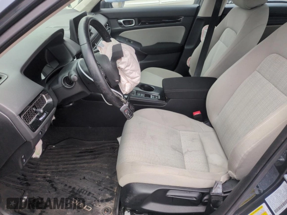 2023 Honda Civic EX z VIN 2HGFE1F73PH309295, wystawiony jako Copart lot #55631255 z przebiegiem 23 567 mil mil oraz Szkoda całkowita • Salvage title. Historia ofert i sprzedaży dostępna na DreamBid. Obrazek 7.