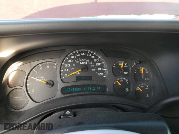 2003 GMC Yukon SLE with VIN 1GKEK13T33J320993, listed as a Copart auction lot 47828485 with 126,912 mi miles and Salvage Title. Bid and sale history available at carsss.com. Image 9.