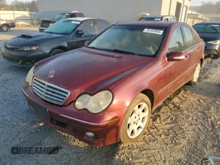 2005 Mercedes-Benz C 240 with VIN WDBRF81J65F650076, listed as a Copart auction lot 78183054 with Not Provided miles and Salvage Title. Bid and sale history available at DreamBid. Image 1.
