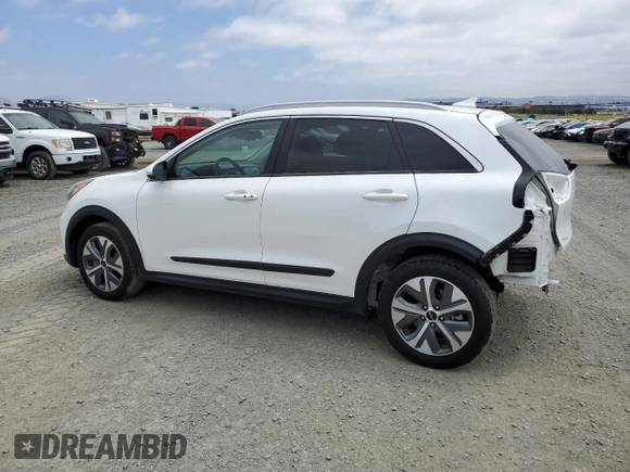 2022 Kia Niro S with VIN KNDCC3LG0N5161280, listed as a Copart auction lot 53946994 with 16,012 mi miles and Salvage Title. Bid and sale history available at DreamBid. Image 2.