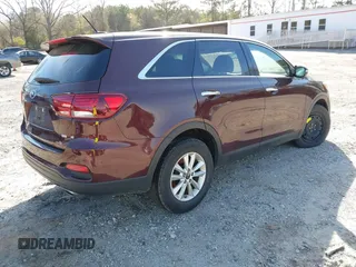 2020 Kia Sorento LX with VIN 5XYPG4A38LG658867, listed as a IAAI auction lot 41904018 with 48,499 mi miles. Bid and sale history available at carsss.com. Image 4.