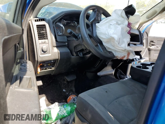 2022 Ram 1500 Tradesman z VIN 3C6RR6KGXNG210724, wystawiony jako Copart lot #50261745 z przebiegiem Nie podano mil oraz Szkoda całkowita • Salvage title. Historia ofert i sprzedaży dostępna na DreamBid. Obrazek 8.