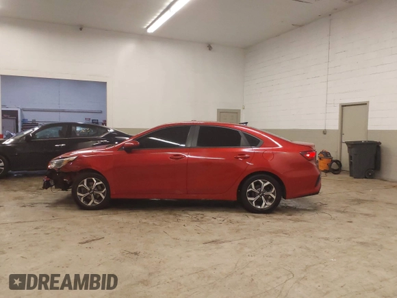 2020 Kia Forte LXS with VIN 3KPF24AD4LE205149, listed as a IAAI auction lot 41855029 with 126,426 mi miles. Bid and sale history available at carsss.com. Image 15.