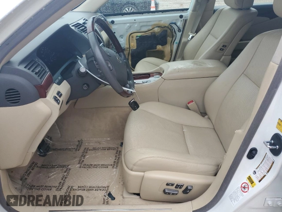 2007 Lexus LS 460 z VIN JTHBL46F075042974, wystawiony jako Copart lot #56526835 z przebiegiem 149 356 mil mil oraz Szkoda całkowita • Salvage title. Historia ofert i sprzedaży dostępna na DreamBid. Obrazek 7.