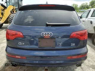 2015 Audi Q7 Premium Plus with VIN WA1LMAFEXFD017734, listed as a Copart auction lot 56646235 with 126,857 mi miles and Salvage title. Bid and sale history available at DreamBid. Image 6.