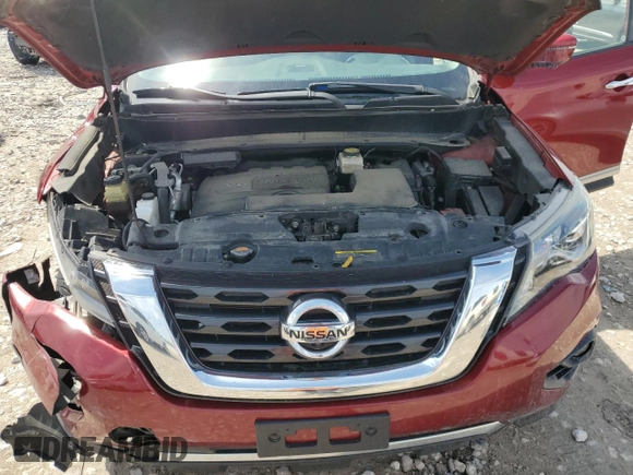 2018 Nissan Pathfinder SL with VIN 5N1DR2MMXJC616557, listed as a Copart auction lot 55728745 with 85,417 mi miles and Clean title. Bid and sale history available at DreamBid. Image 12.